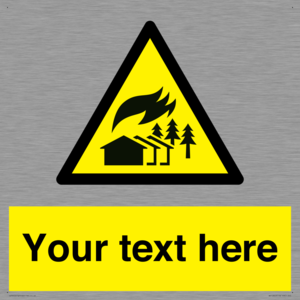 Custom Warning: Large scale fire zone